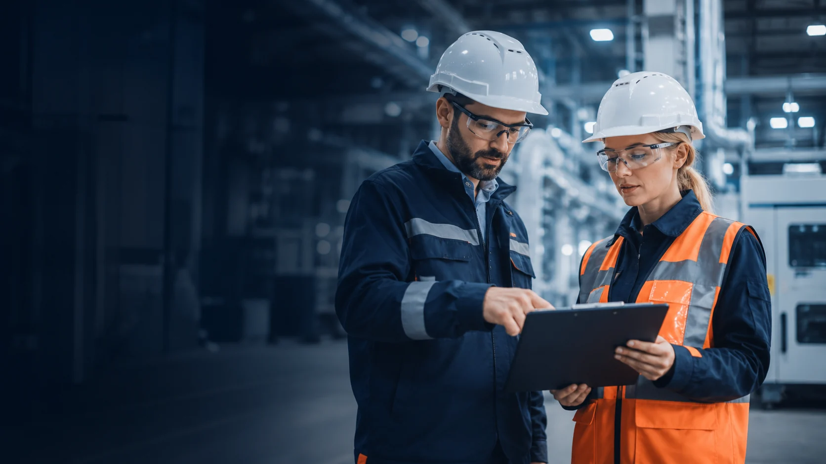 4BIT engineering and HSE team in an industrial facility